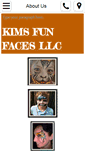 Mobile Screenshot of kimsfunfaces.com
